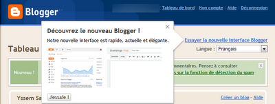 Blogger fait peau neuve