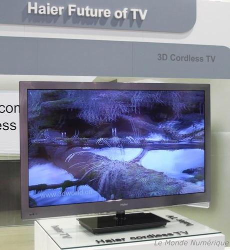 IFA 2011 : La TV totalement sans fil Haier bientôt commercialisée ? On y est presque IFA 2011 : La TV totalement sans fil Haier bientôt commercialisée ? On y est presque