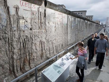 Les restes du Mur de Berlin, en Allemagne
