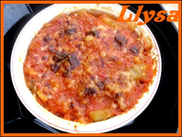 Za3louka d'aubergines (gratin d'aubergines) Za3louka d'aubergines (gratin d'aubergines)