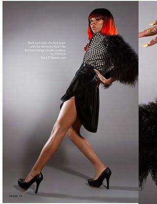Lil Mama dans Mami Magazine (Automne 2011)