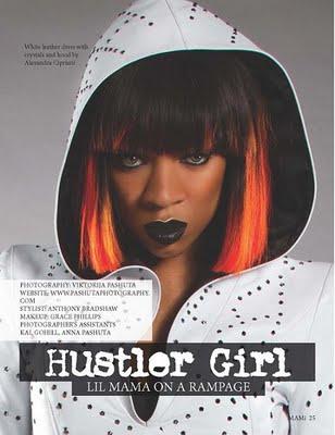 Lil Mama dans Mami Magazine (Automne 2011)