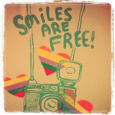 Smiles are free!  //