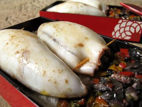 encornet farci du bento portugais