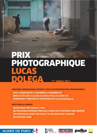 Création du Prix Photographique Lucas Dolega