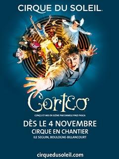 Corteo, Le Cirque du Soleil à Paris du 4 novembre au 18 décembre 2011