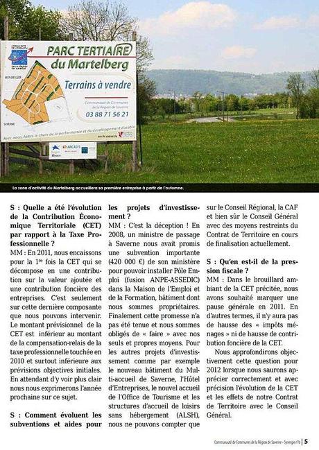 REFORME DE LA TAXE PROFESSIONNELLE…CONSTAT D’ECHEC POUR LA COM COM DE SAVERNE com-com.jpg