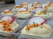 Courgette chèvre frais Amuse bouche