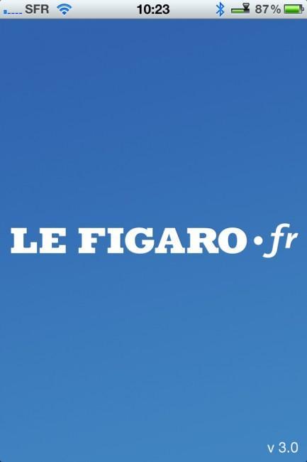 L’application iPhone Le Figaro.fr s’offre un lifting