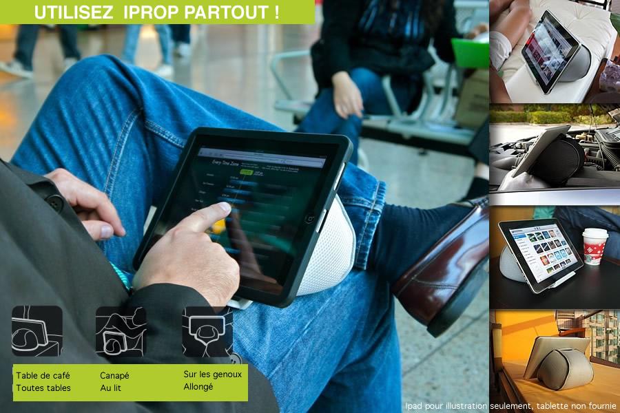 i-Prop, un support iPad ajustable à souhait