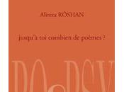 Roshân, Porchia, Ancet, trois titres collection Po&amp;Psy; (par Antoine Emaz)