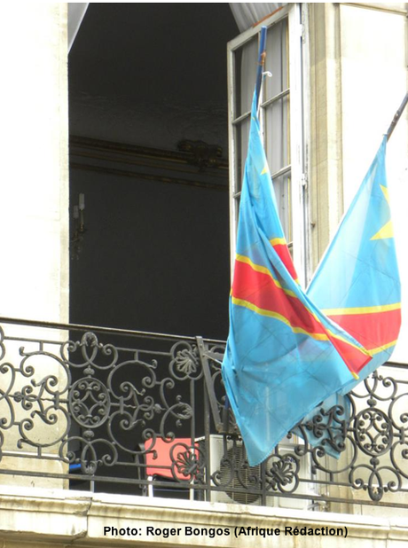 Le feu à l’ambassade de la RD Congo à Paris