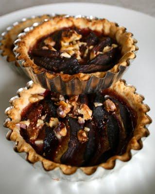 TARTELETTES FINES FIGUES ET NOIX