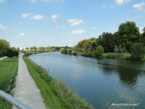 Un samedi  au long de la Deûle.