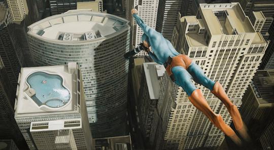 Painting by Andreas Englund