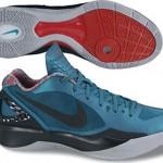 nike zoom hyperdunk 2011 lush teal challenge red wolf grey black 150x150 Nike Zoom Hyperdunk 2011 Low Eté 2012 