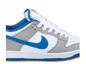 Nike Dunk White/Grey-Varsity Royal