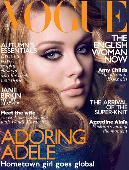 Adele fait la couv' de Vogue UK