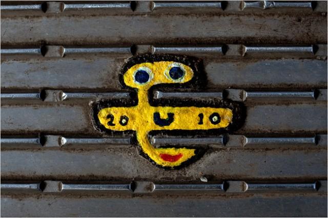 Chewing Gum Paintings by Ben Wilson