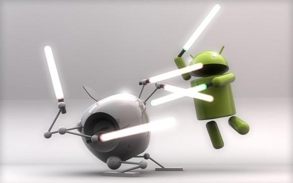 android apple battle