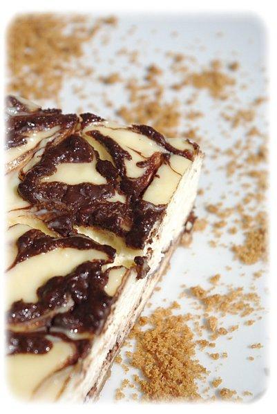 Cheesecake au chocolat-spéculoos V