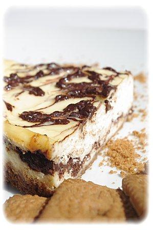 Cheesecake au chocolat-spéculoos IV