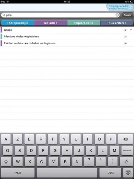 Sept licences à gagner de l’application la Petite encyclopédie médicale Hamburger