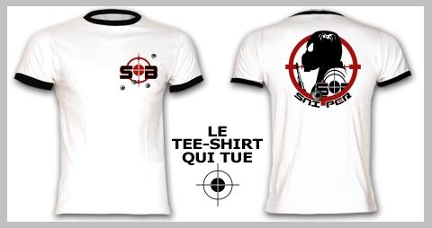 tee shirt Sb le Sniper target bullet
