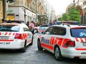 voitures gendarmes, pandores, agente sécurité passants pour arrêter voleur!