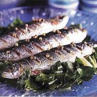 Sardines grillées à la coriandre