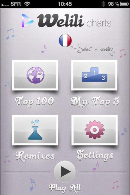 Une carte iTunes d’une valeur de 25€ à gagner avec l’application musicale Welili
