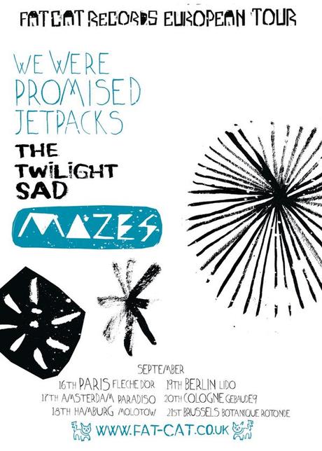 Concours : Fatcat Tour – We Were Promised Jetpacks + The Twilight Sad + Mazes