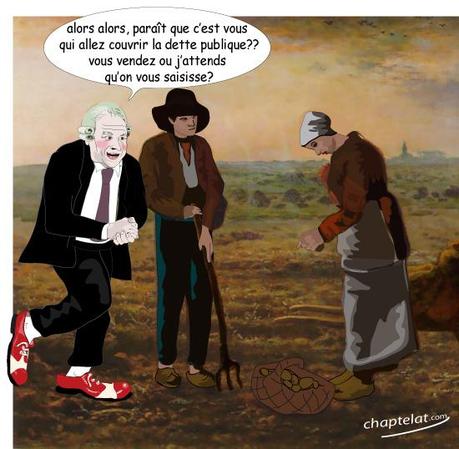 dette-publique-satire dette publique satire Entre Nez rond et Moloch.
