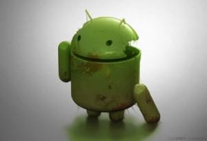 android broken 300x204 Android Market fait moins dargent que lAppStore