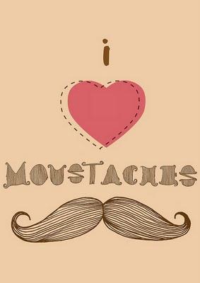 Moustaches are cool  //