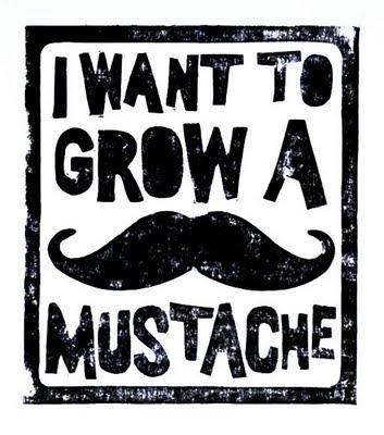 Moustaches are cool  //