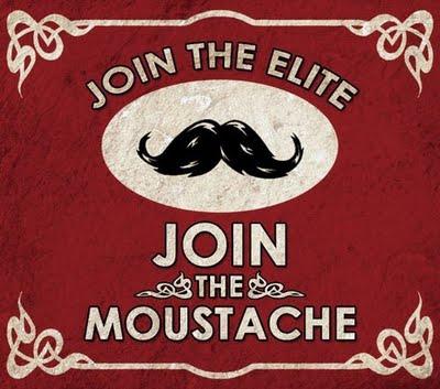 Moustaches are cool  //