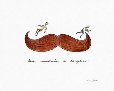 Moustaches are cool  //
