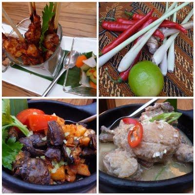 Un repas indonésien - An Indoneasian meal