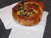 Escargots briochés crème pâtissière pépites chocolat