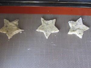 sablés avant cuisson