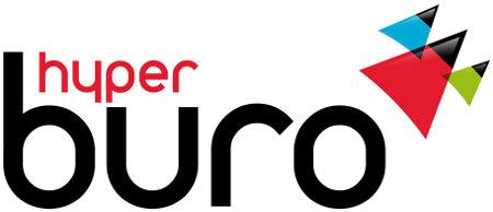 Le nouveau logo de la société HyperBuro, par l’agence A