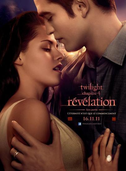 Affiches françaises de Twilight Chapitre 4 Révélation 1 ère partie