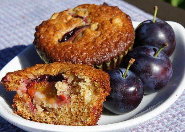 Muffin prunes et avoine