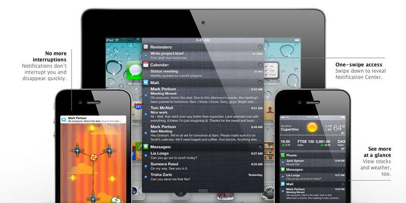 iOS 5 près de la version Golden Master