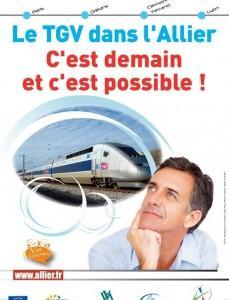 TGV Auvergne : l’Allier se mobilise