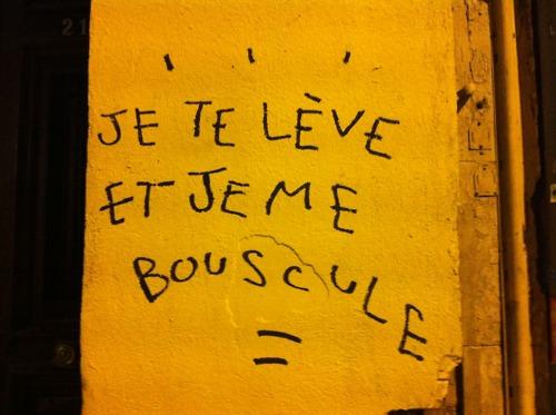 Mais c’est où “tout droit”?De retour à...