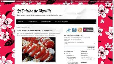 La Cuisine de Myrtille : mon livre de recettes virtuel ^-^