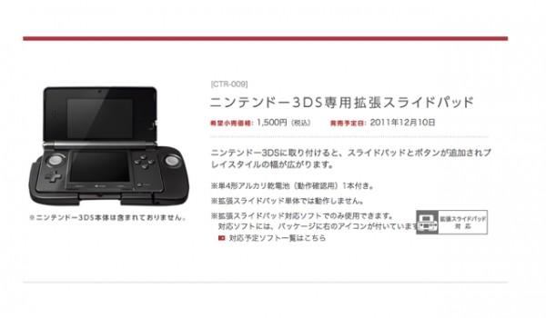stick 3DS1 600x350 Le second stick de la 3DS officiel