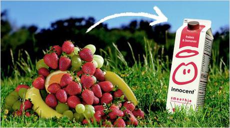 Un smoothie innocent, c’est un mélange de fruits entiers mixés et de purs jus de fruits. C’est tout.